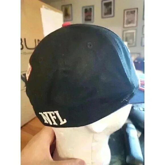 Vintage 90s New York Giants NY Shark Tooth Snapback Hat Cap NFL Team Apparel - Picture 5 of 9